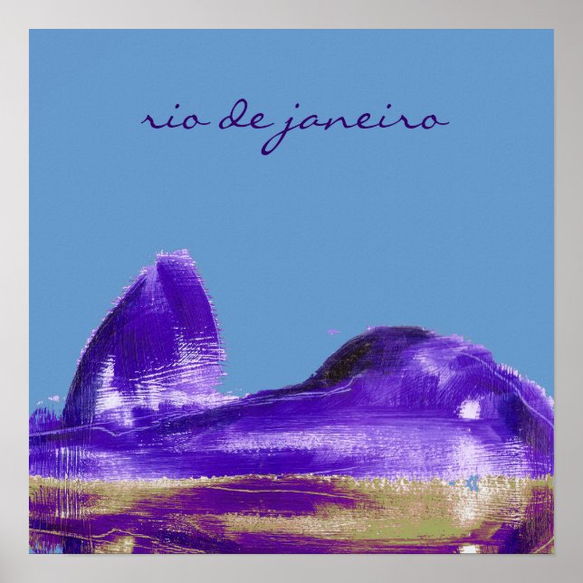 Sugarloaf Berg Rio JR Poster (Vorne)