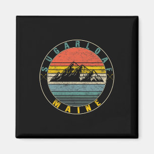 Sugarloaf Maine Skiing Mountain Snowboarden Ski W Magnet