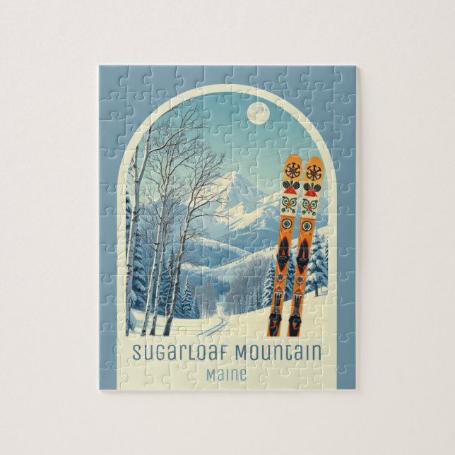 Sugarloaf Mountain Maine Ski Resort game  Puzzle (Vertikal)