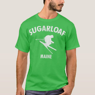 Sugarloaf Skiing Ski Maine Geschenk T-Shirt