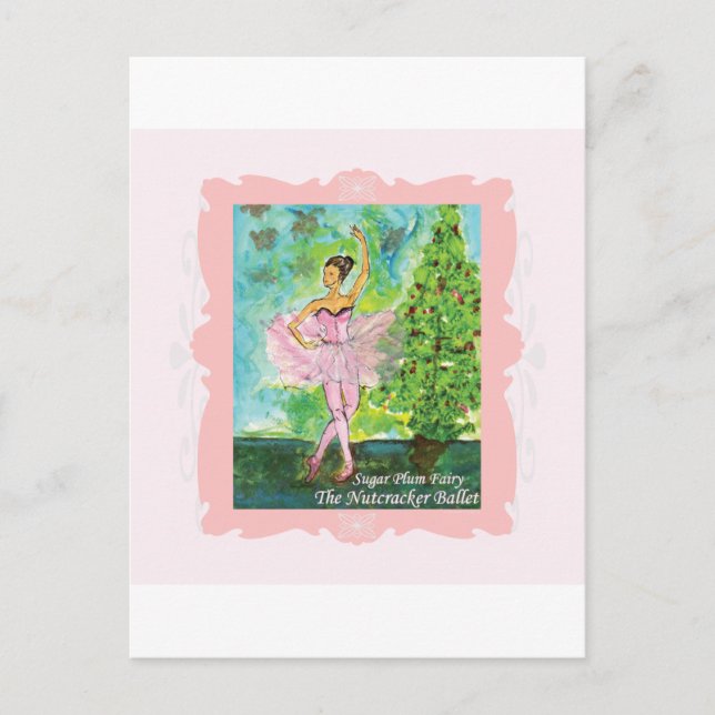 Sugarplum Fairy 2010 Edition Postkarte (Vorderseite)