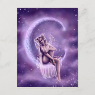 Sugarplum Moon Postcard Postkarte