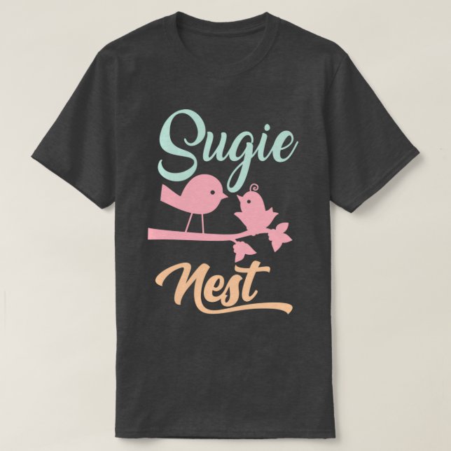 SUGIE Nest Mütter Tagesgeschenk  T-Shirt (Design vorne)