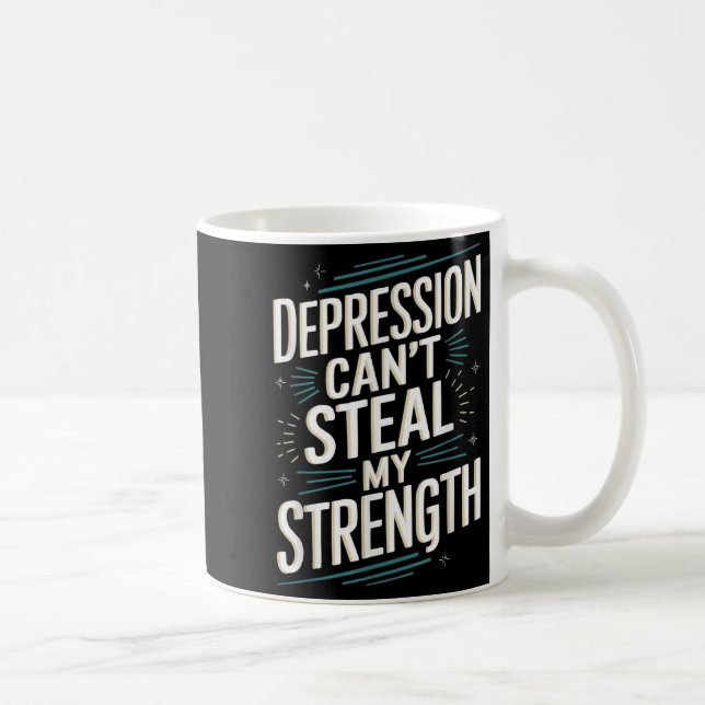 Suicide Awareness Depression Anxiety Mental Health Kaffeetasse (Rechts)