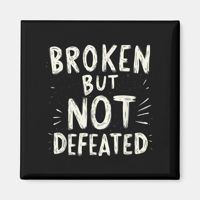 Suicide Awareness Depression Anxiety Mental Health Magnet (Vorne)