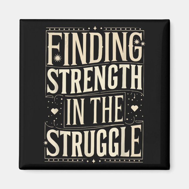 Suicide Awareness Depression Anxiety Mental Health Magnet (Vorne)