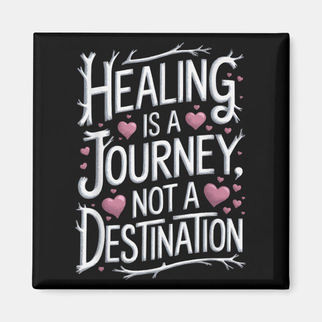 Suicide Awareness Depression Anxiety Mental Health Magnet (Vorne)