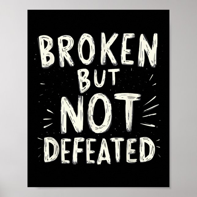 Suicide Awareness Depression Anxiety Mental Health Poster (Vorne)