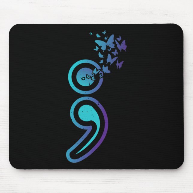 Suicide Awareness Mental Health Month Suicide Prev Mousepad (Vorne)