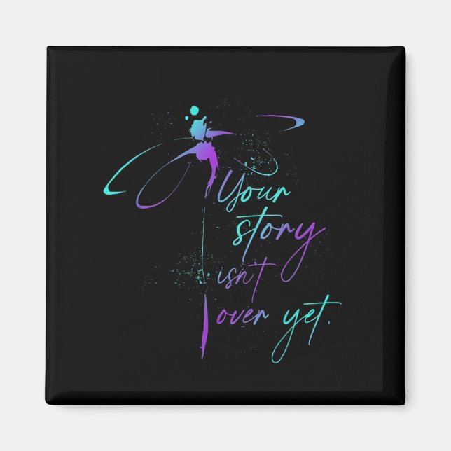 Suicide Awareness Suicide Prevention Suprt Survivo Magnet (Vorne)