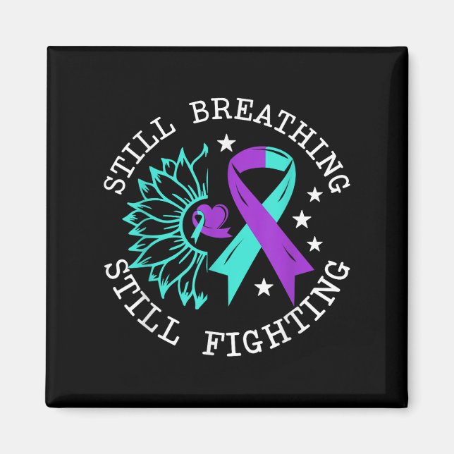 Suicide Awareness Suicide Prevention Suprt Survivo Magnet (Vorne)