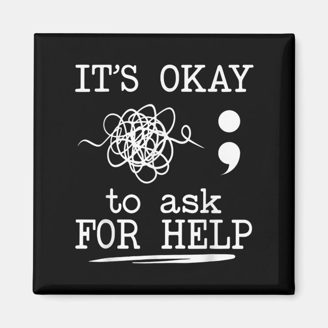 Suicide Awareness Suicide Prevention Suprt Survivo Magnet (Vorne)