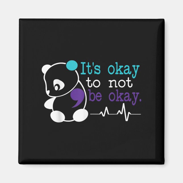 Suicide Awareness Suicide Prevention Suprt Survivo Magnet (Vorne)