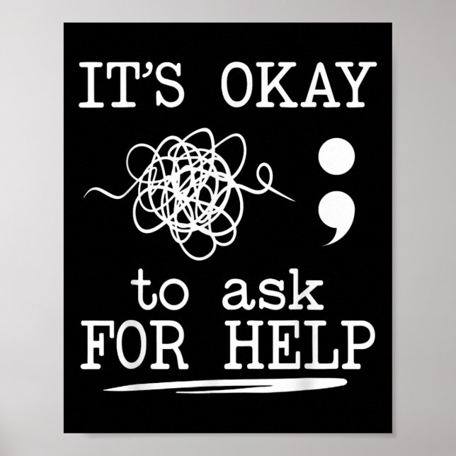 Suicide Awareness Suicide Prevention Suprt Survivo Poster (Vorne)