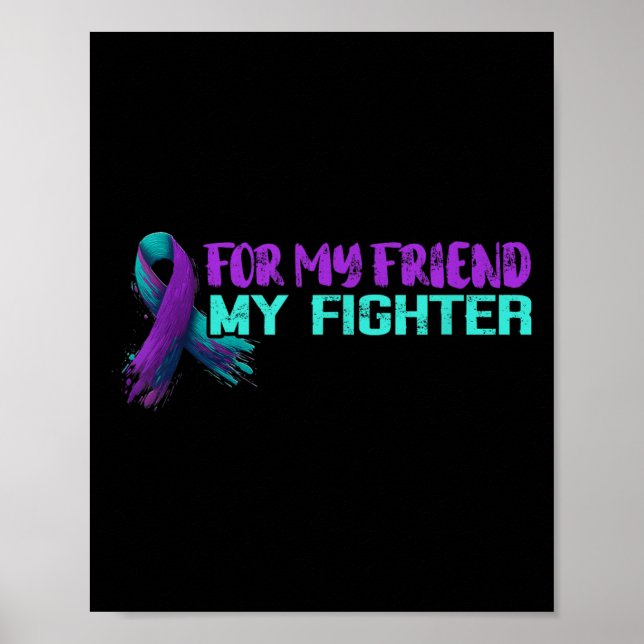 Suicide Awareness Suicide Prevention Suprt Survivo Poster (Vorne)