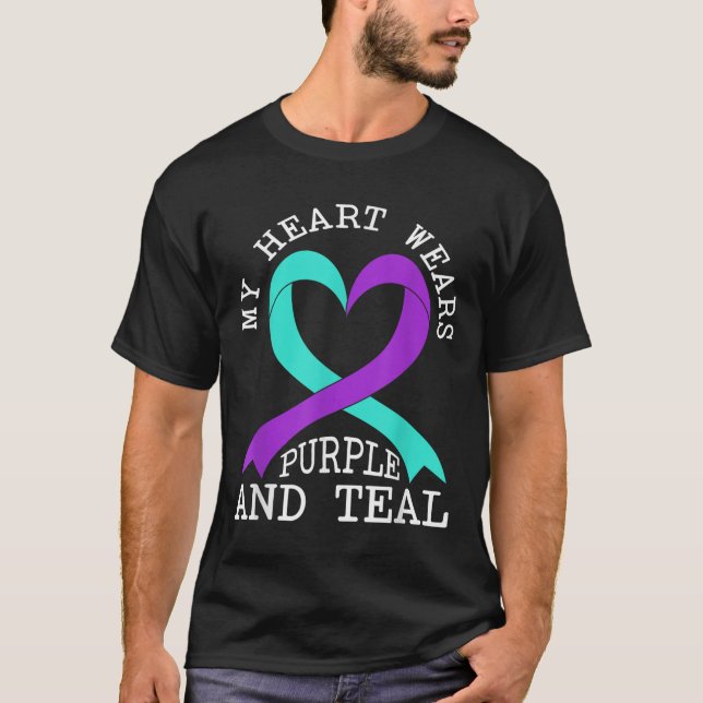 Suicide Awareness Suicide Prevention Suprt Survivo T-Shirt (Vorderseite)