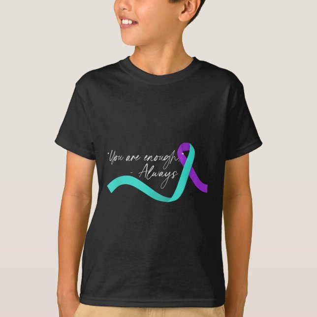 Suicide Awareness Suicide Prevention Suprt Survivo T-Shirt (Vorderseite)