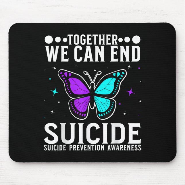 Suicide Awareness Suprt Suicide Prevention Awarene Mousepad (Vorne)
