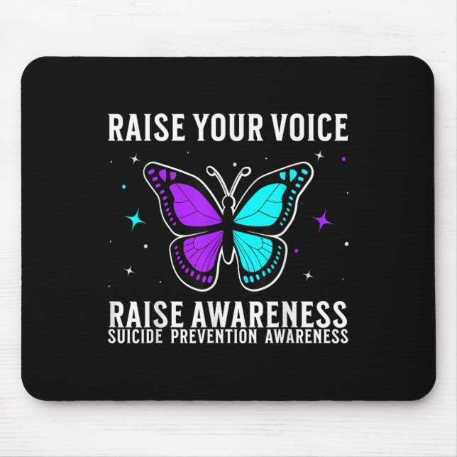 Suicide Awareness Suprt Suicide Prevention Awarene Mousepad (Vorne)