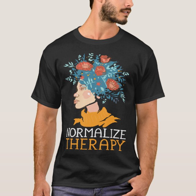 Suicide Prevention Awareness Mental Health Depress T-Shirt (Vorderseite)