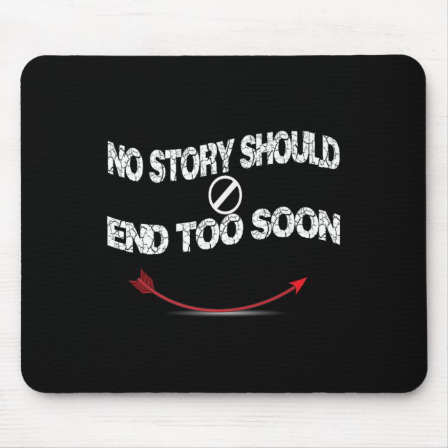 Suicide Prevention Awareness ,no Story Should End  Mousepad (Vorne)