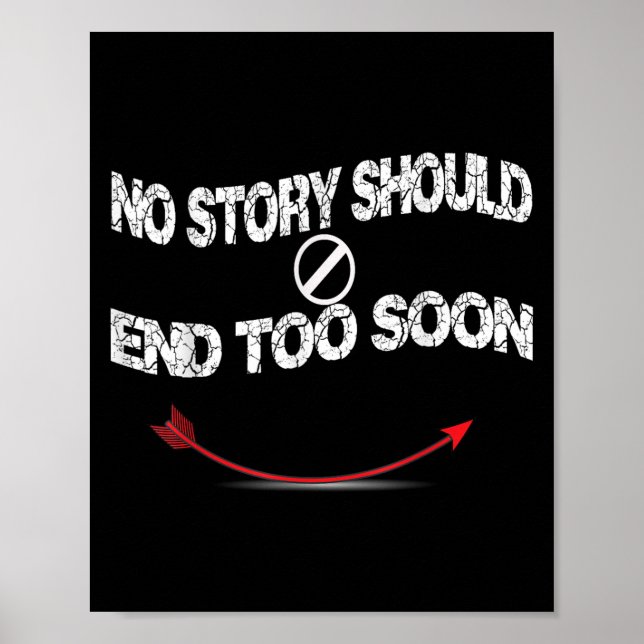 Suicide Prevention Awareness ,no Story Should End  Poster (Vorne)