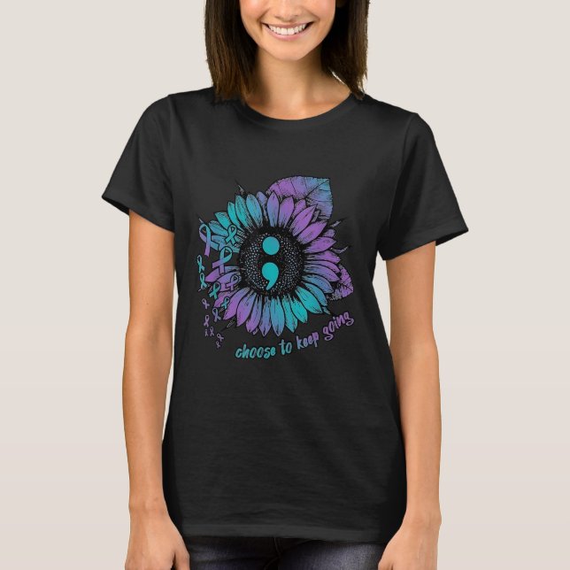 Suicide Prevention Awareness Shirt Choose To Keep  (Vorderseite)