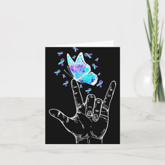 Suicide Prevention Awareness Week Butterfly Love H Karte