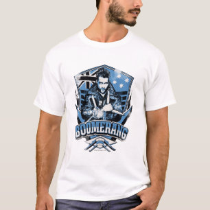 Suicide Squad   Abzeichen Boomerang T-Shirt