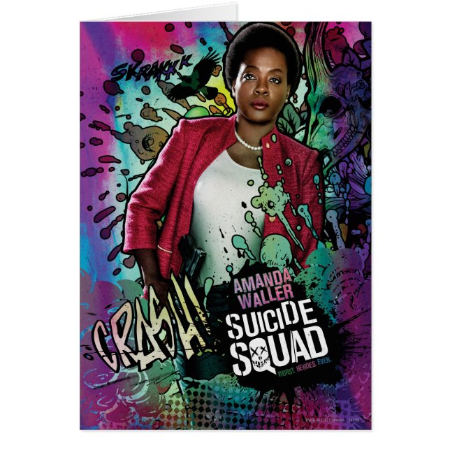 Suicide Squad | Amanda Waller Character Graffiti (Vorne)