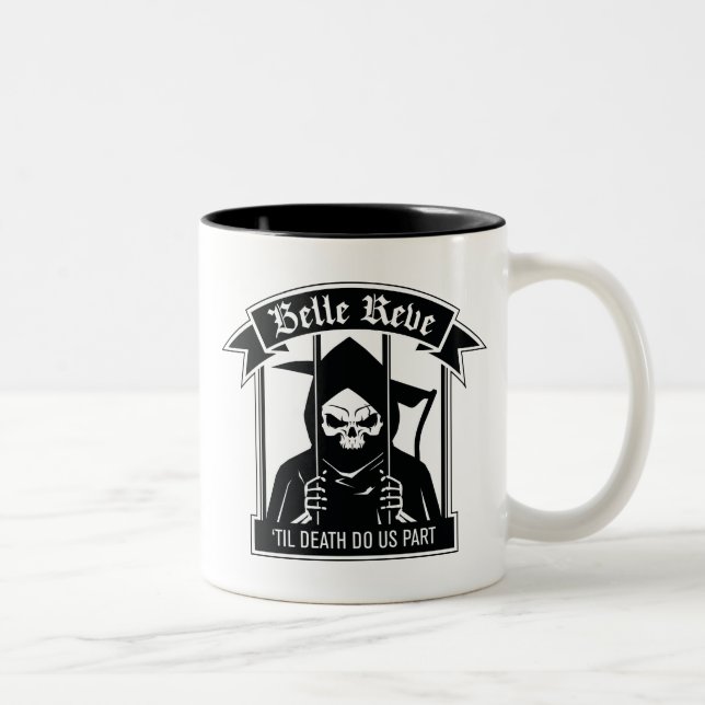 Suicide Squad | Belle Reve Sensenmann Graphic Zweifarbige Tasse (Rechts)