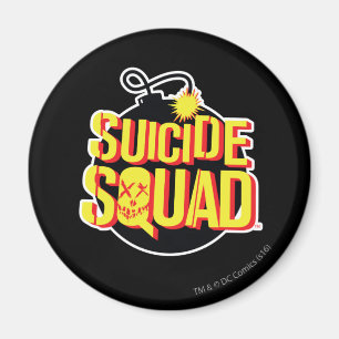 Suicide Squad   Bombenlogo Magnet