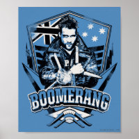 Suicide Squad Boomerang Badge