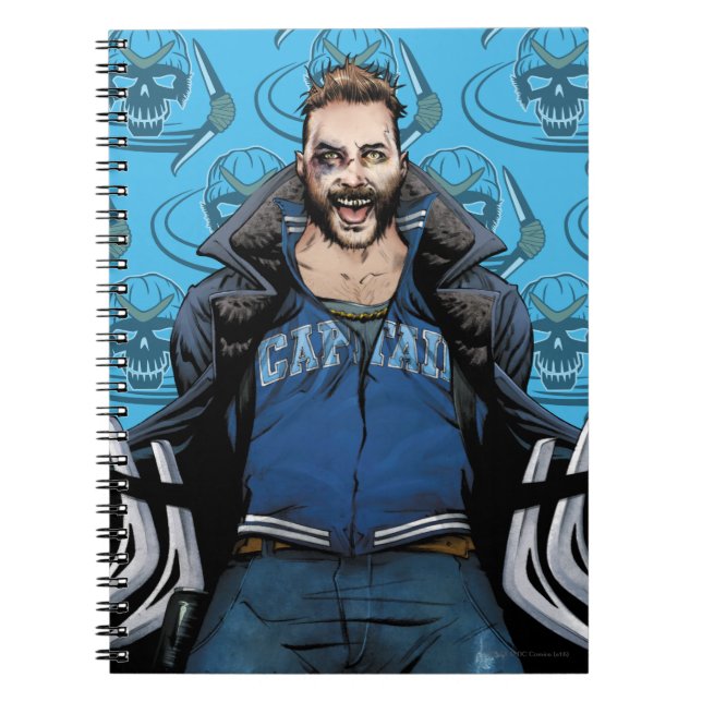 Suicide Squad | Boomerang Comic Buchkunst Notizblock (Vorderseite)