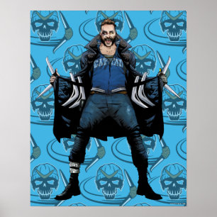 Suicide Squad   Boomerang Comic Buchkunst Poster