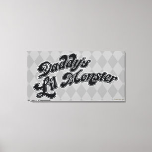 Suicide Squad Daddy's Lil Monster Leinwanddruck