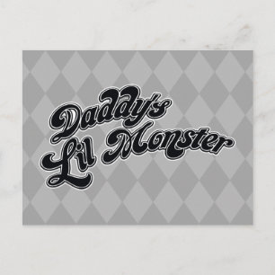 Suicide Squad   Daddy's Lil Monster Postkarte