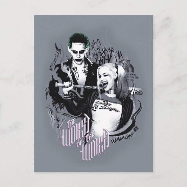 Suicide Squad | Das Schlimmste des Schlimmsten Postkarte (Vorderseite)