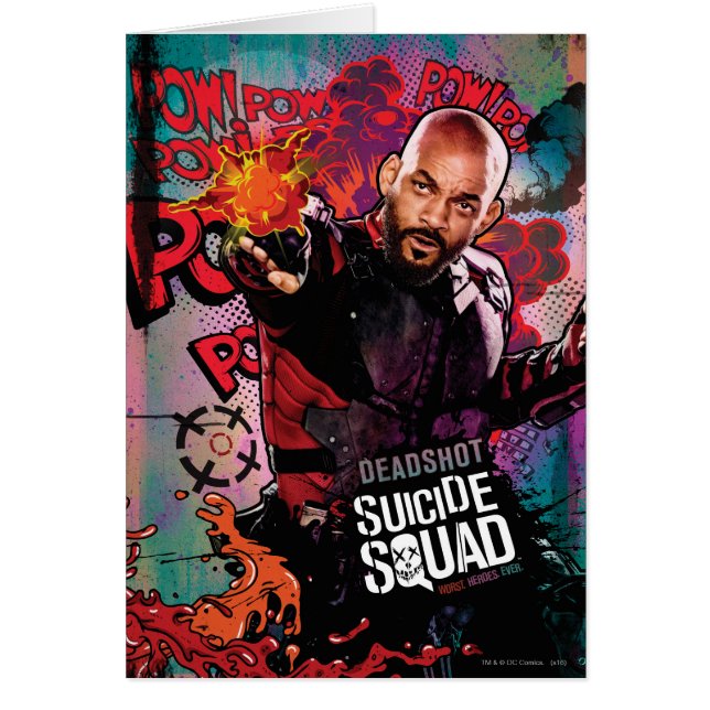 Suicide Squad | Deadshot Character Graffiti (Vorne)