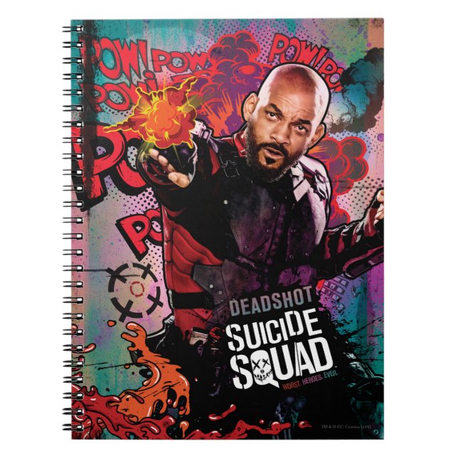 Suicide Squad | Deadshot Character Graffiti Notizblock (Vorderseite)