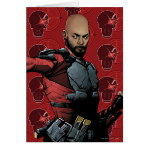 Suicide Squad Deadshot Comic Book Art