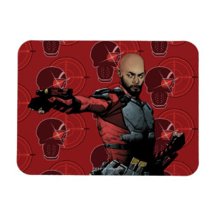 Suicide Squad   Deadshot Comic Book Art Magnet