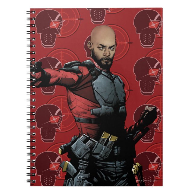 Suicide Squad | Deadshot Comic Book Art Notizblock (Vorderseite)