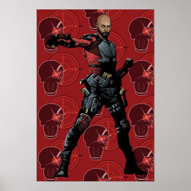 Suicide Squad | Deadshot Comic Book Art Poster (Vorne)