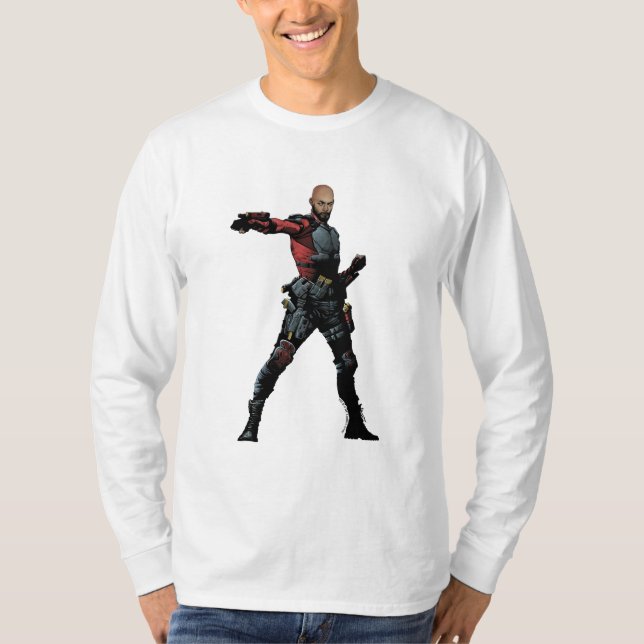 Suicide Squad | Deadshot Comic Book Art T-Shirt (Vorderseite)
