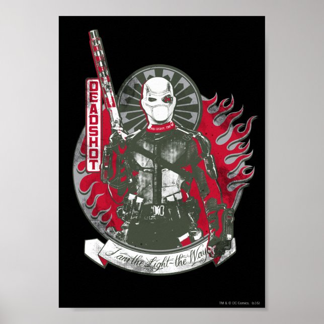 Suicide Squad Deadshot | I am the Light Poster (Vorne)