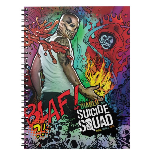 Suicide Squad | Diablo Character Graffiti Notizblock (Vorderseite)