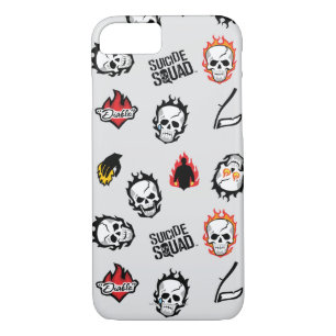 Suicide Squad   Diablo Emoji Pattern Case-Mate iPhone Hülle