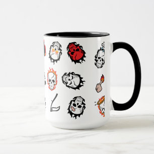 Suicide Squad   Diablo Emoji Pattern Tasse