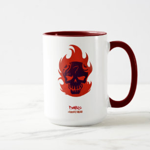 Suicide Squad   Diablo Head Icon Tasse